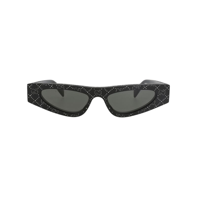 Gucci Cat Eye-Frame Recycled Acetate Sunglasses Black Womens